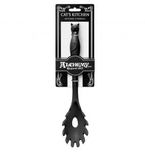 Cuillère à Pâtes 'Cat's Kitchen' Noire