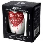 Ensemble Mug et Cuillère 'You Stir My Blood' en Porcelaine