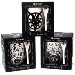 Ensemble Mug et Cuillère 'Bat Brew' en Porcelaine