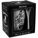 Ensemble Mug et Cuillère 'Bat Brew' en Porcelaine
