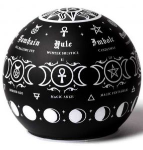 Globe Lumineux 'Pagan Calendar'