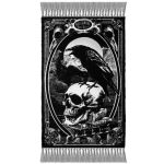 Tapis 'Poe's Raven' Noir