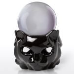 Chauffe-Tasse 'Chat' en Céramique Noire
