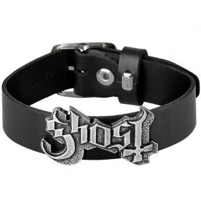 Black Ghost Leather Wrist Strap