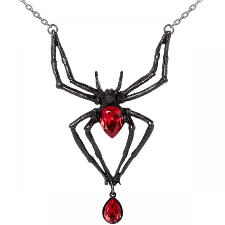 Collier 'Black Widow'
