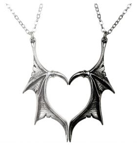 Collier Couple/Amitié 'Darkling Heart'