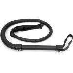 Black Faux Leather 'Dominia' Whip
