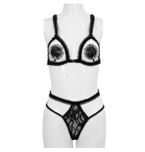 Ensemble de Lingerie 'Amelina' Noir