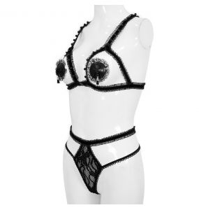 Ensemble de Lingerie 'Amelina' Noir