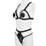 Ensemble de Lingerie 'Amelina' Noir