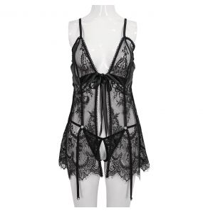 Ensemble de Lingerie 'Aalissa' en Dentelle Noire