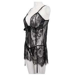 Ensemble de Lingerie 'Aalissa' en Dentelle Noire