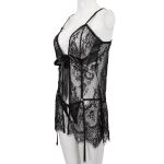 Ensemble de Lingerie 'Aalissa' en Dentelle Noire