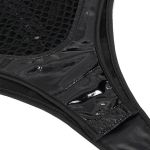 Body Sexy 'Amelie' en Simili Cuir et Résille Noirs