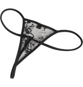 Nuisette et String Sexy 'Melisenda' en Dentelle Noire