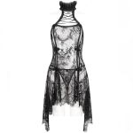 Nuisette et String Sexy 'Melisenda' en Dentelle Noire