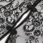 Nuisette et String Sexy 'Melisenda' en Dentelle Noire