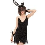 Nuisette 'Mira' en Velours Noir