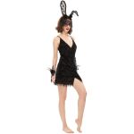 Nuisette 'Mira' en Velours Noir