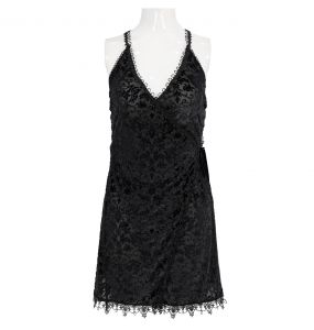 Nuisette 'Mira' en Velours Noir