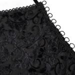 Nuisette 'Mira' en Velours Noir