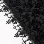 Nuisette 'Mira' en Velours Noir