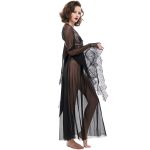 Nuisette et String Sexy 'Melusine' Noirs