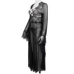 Nuisette et String Sexy 'Melusine' Noirs