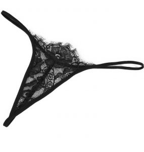 Nuisette et String Sexy 'Melusine' Noirs