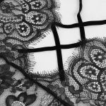 Nuisette et String Sexy 'Melusine' Noirs