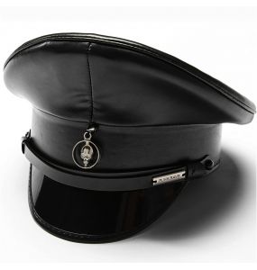 Black Gothic 'Militia' Cap