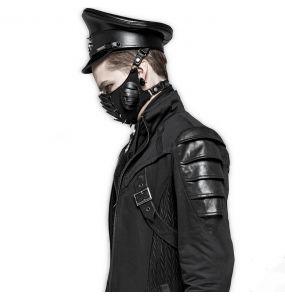 Black Gothic 'Militia' Cap