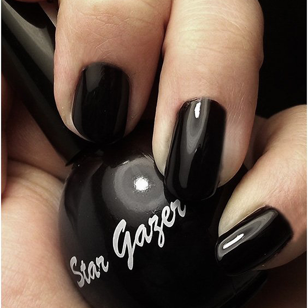 Black Nail polish by StarGazer • the dark store™