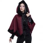 Cape 'Cassandra' Rouge et Noire