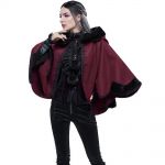 Cape 'Cassandra' Rouge et Noire