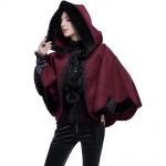 Cape 'Cassandra' Rouge et Noire