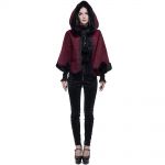 Cape 'Cassandra' Rouge et Noire