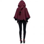 Cape 'Cassandra' Rouge et Noire