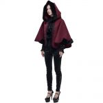 Cape 'Cassandra' Rouge et Noire