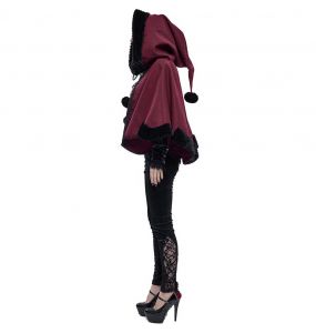 Cape 'Cassandra' Rouge et Noire