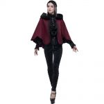 Cape 'Cassandra' Rouge et Noire