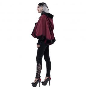 Cape 'Cassandra' Rouge et Noire