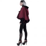 Cape 'Cassandra' Rouge et Noire