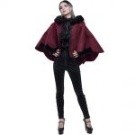 Cape 'Cassandra' Rouge et Noire