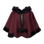 Cape 'Cassandra' Rouge et Noire