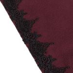 Cape 'Cassandra' Rouge et Noire