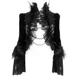 Veste Boléro 'Liuva' Noire