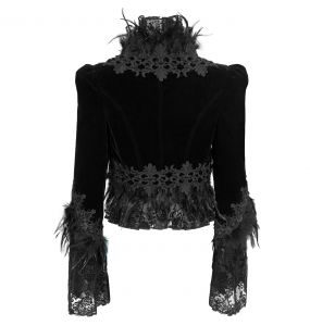 Veste Boléro 'Liuva' Noire