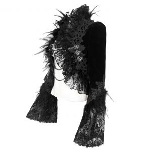 Veste Boléro 'Liuva' Noire
