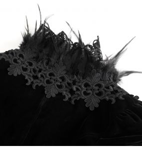 Veste Boléro 'Liuva' Noire